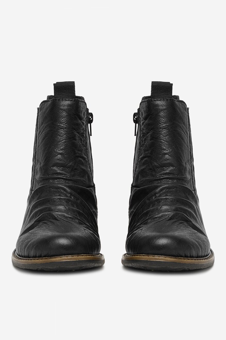 Ghete Rieker NEGRU - 2230083229236