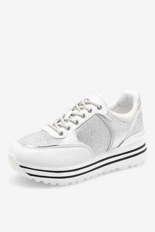 Кросівки EVA MINGE WYL3795-1 СРІБНИЙ