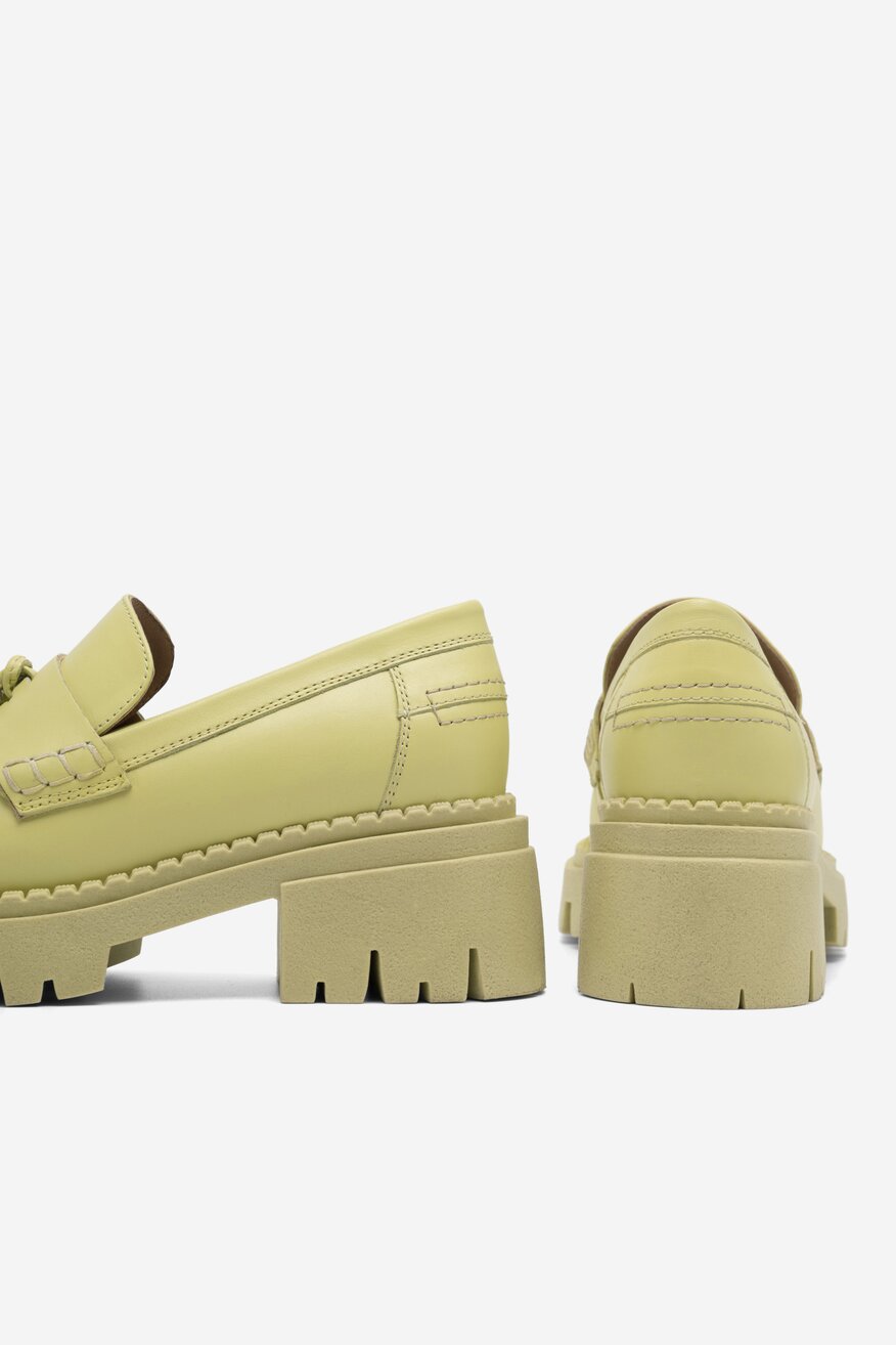 
                RAGE AGE - Mokasyny skórzane - 5904862669328