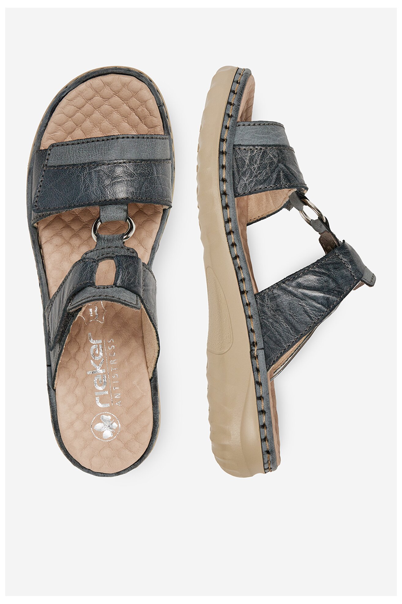 Șlapi Rieker 60428-14 ALBASTRU