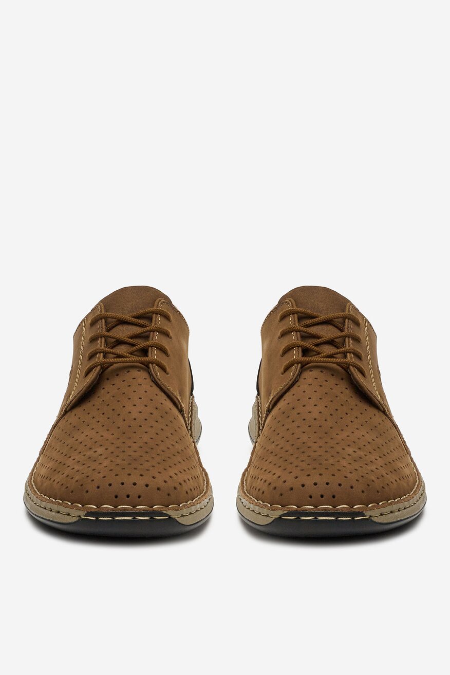 Polobotka Rieker HNĚDÁ - 5903698356808