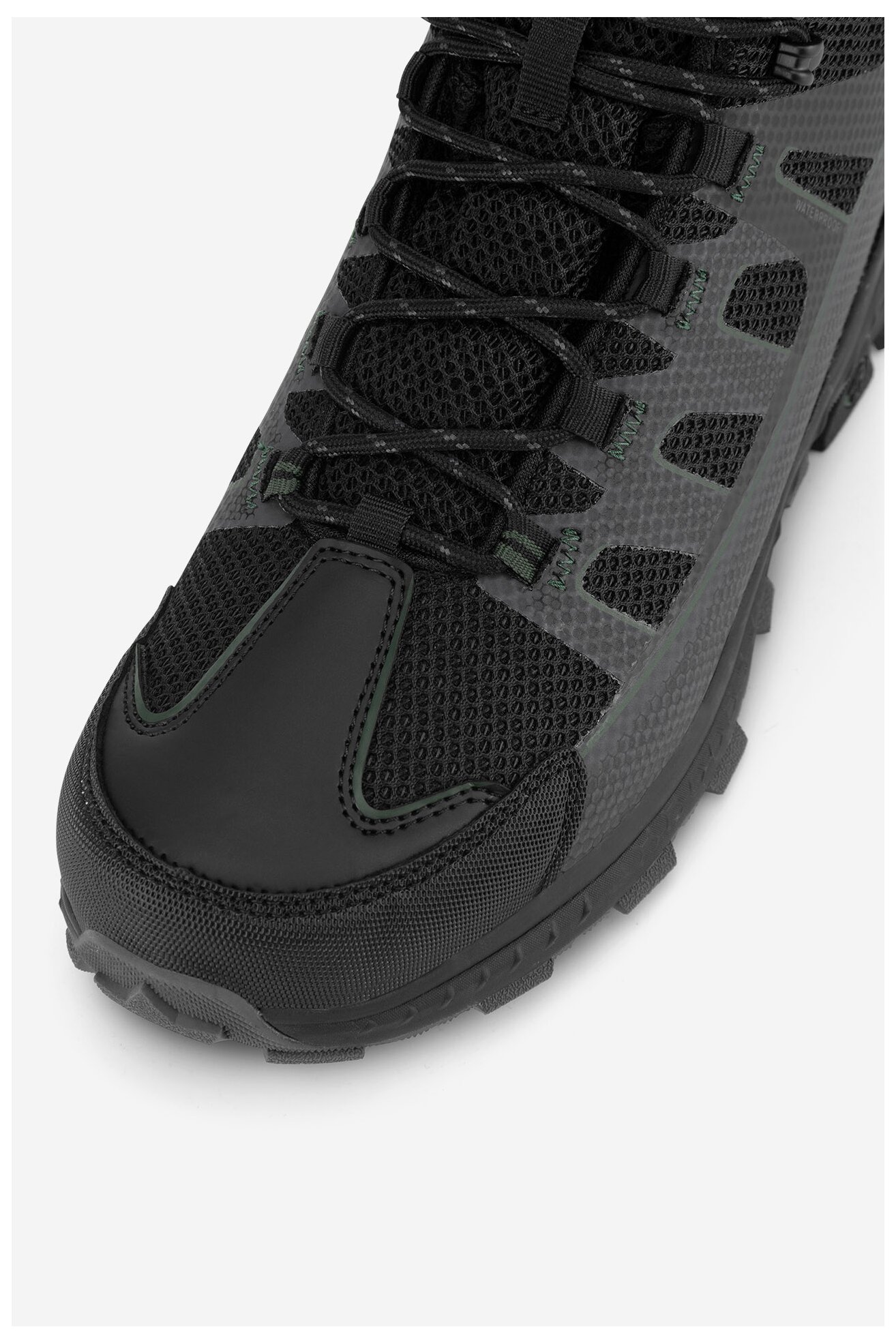 Túracipő HUNTER PEAK RT MID WP FEKETE