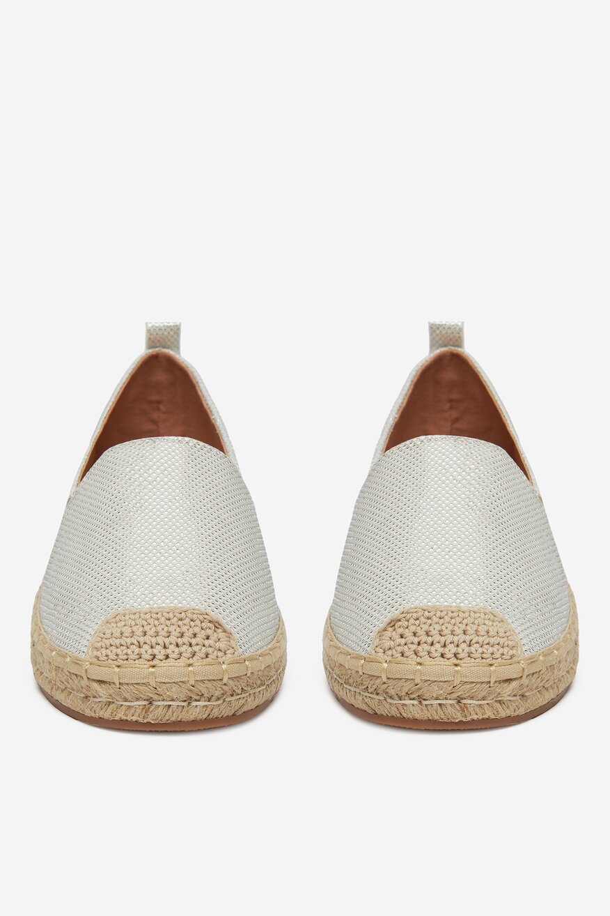 Espadrile DeeZee ALB - 5904410679090
