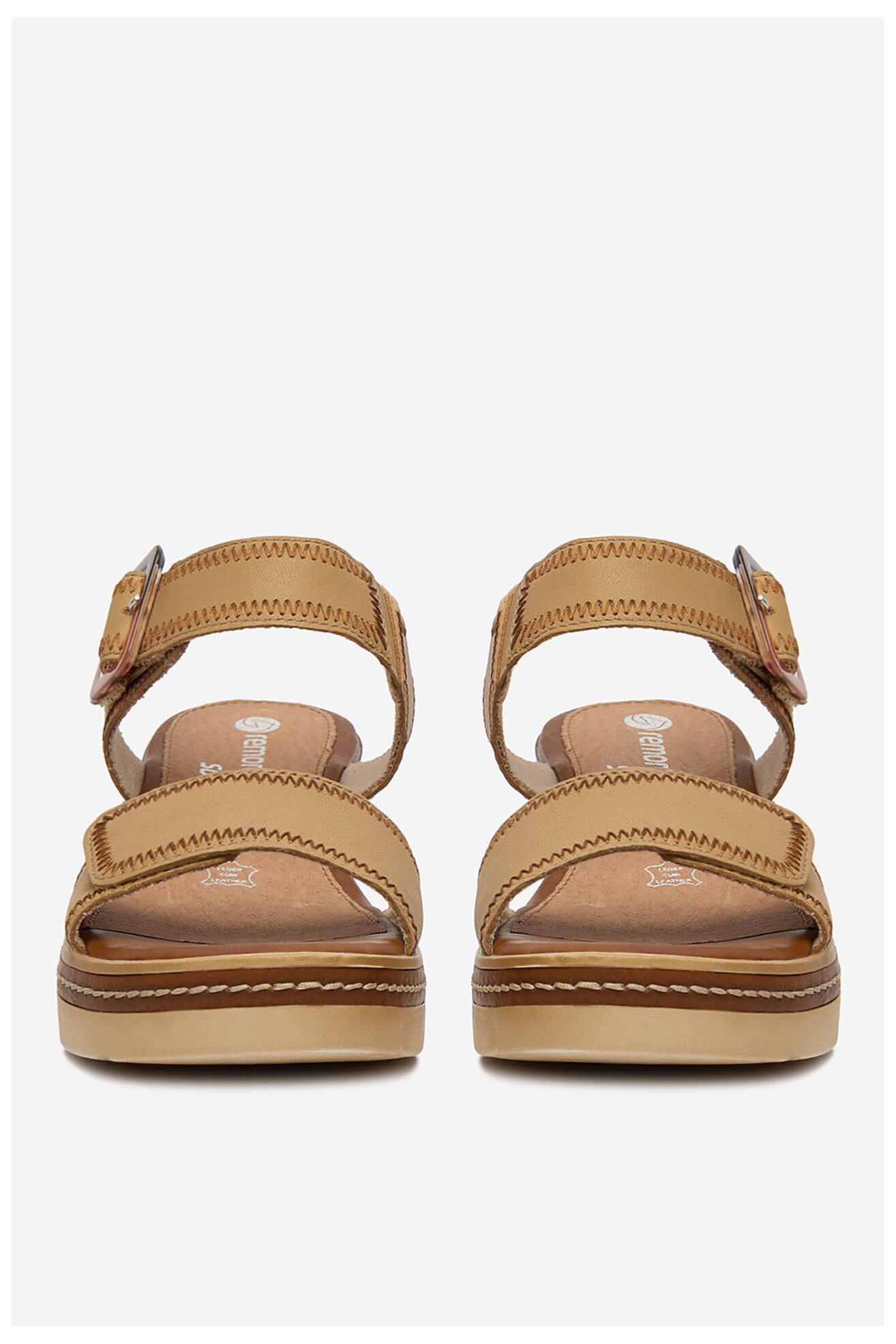 Sandały Remonte CEO-D2L58-61 Beżowy ciemny