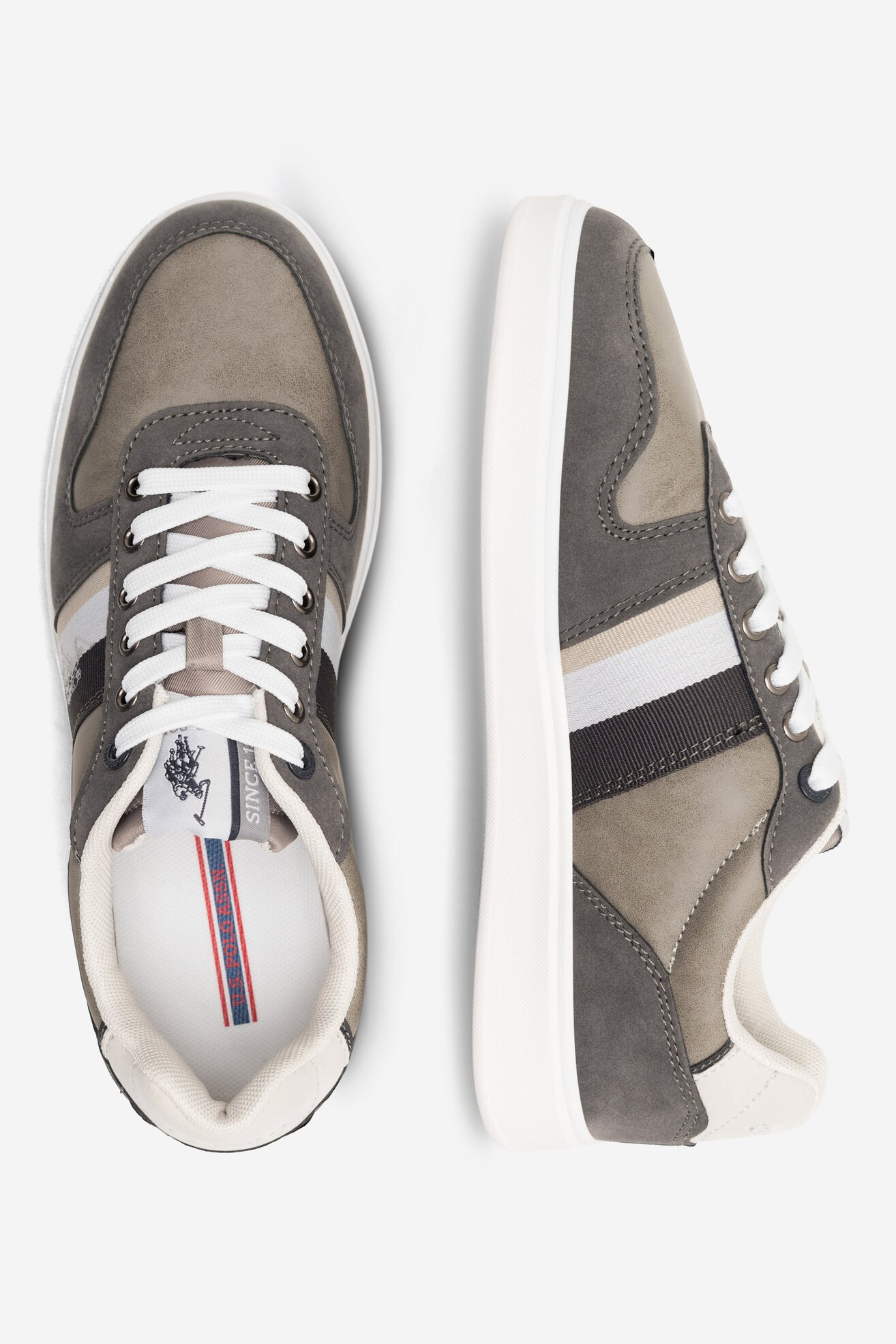 Tornacipő U.S. POLO ASSN. ROKKO003M/CUY1 VILÁGOSSZÜRKE