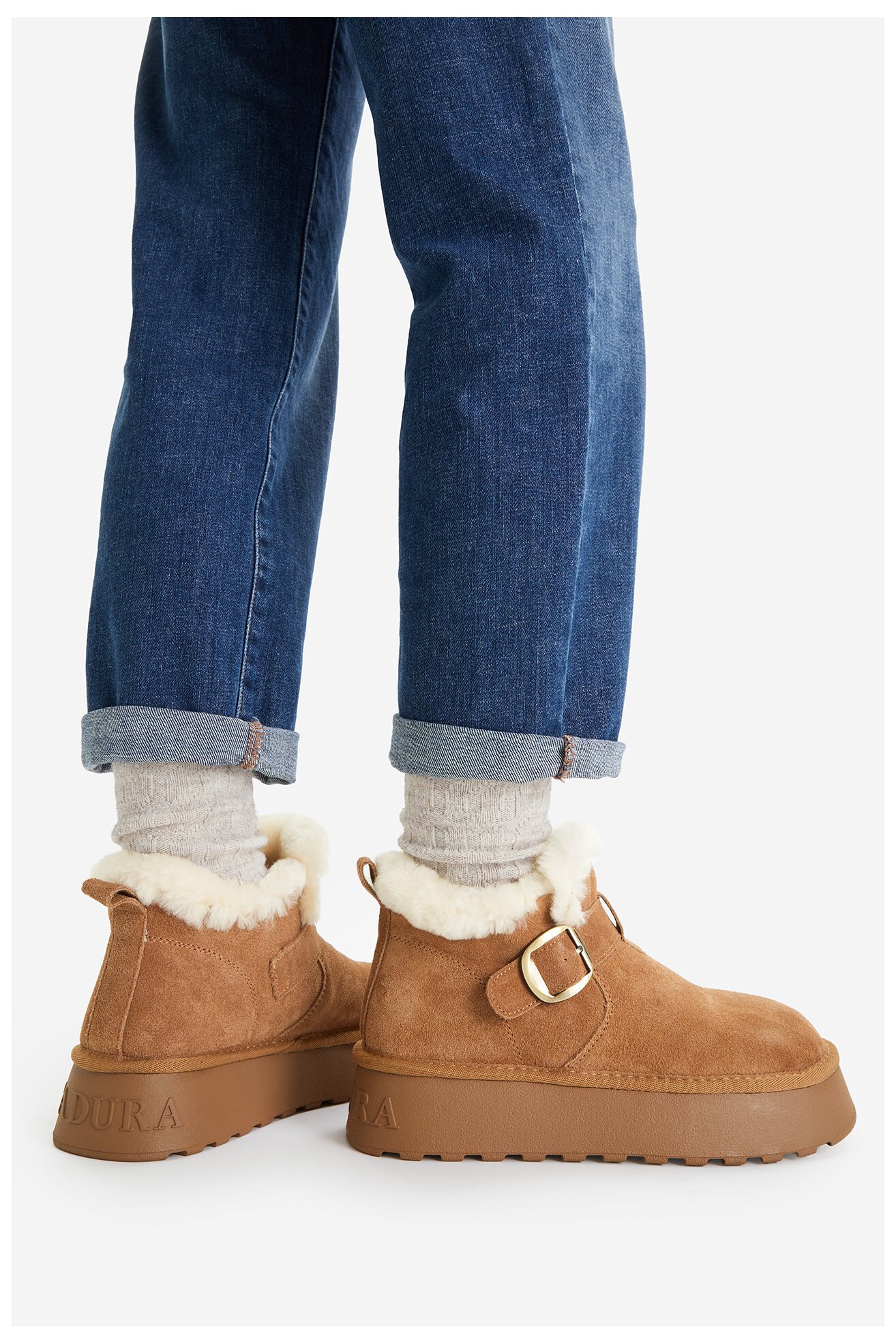 Botki Badura EO-CALI-TS6287-01 Camel