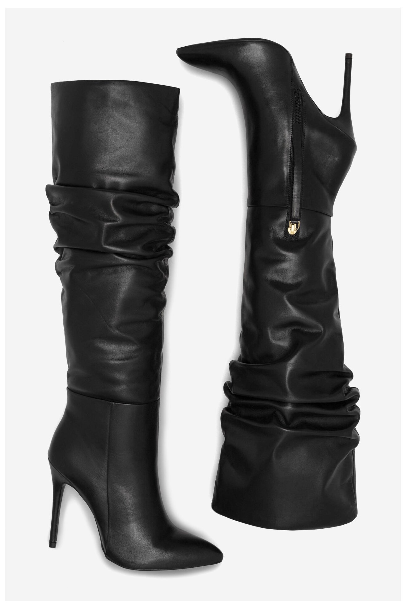 Kozaki EVA MINGE MURCJA-110471 Czarny