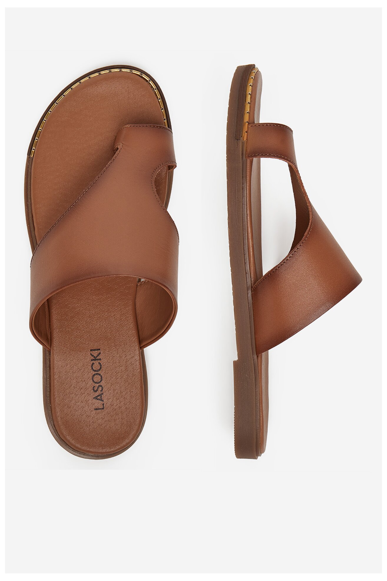 Șlapi Lasocki LALITA WI23-LALITA-10 CREM