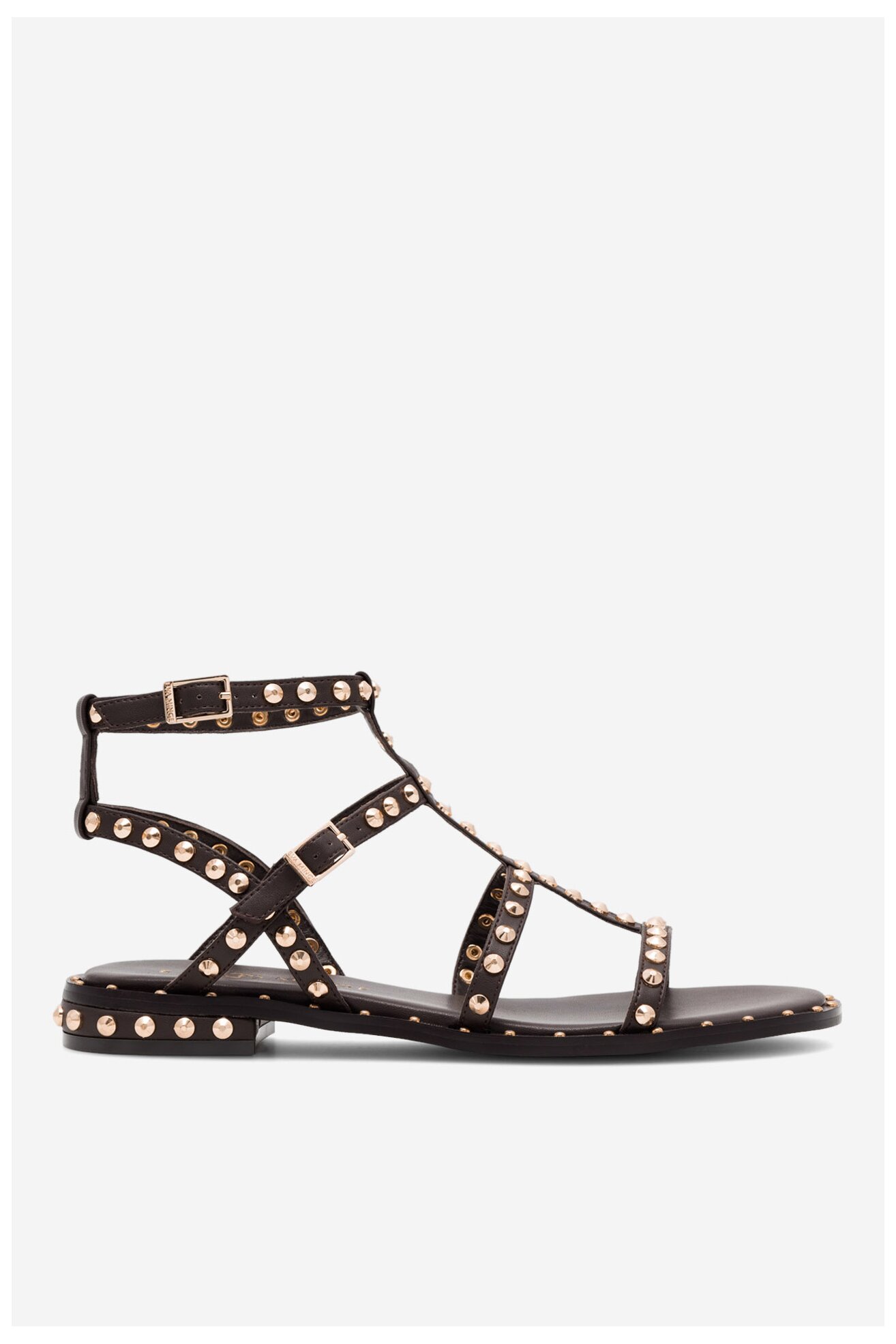 Sandały EVA MINGE THERESE-2290-1-1 Brązowy