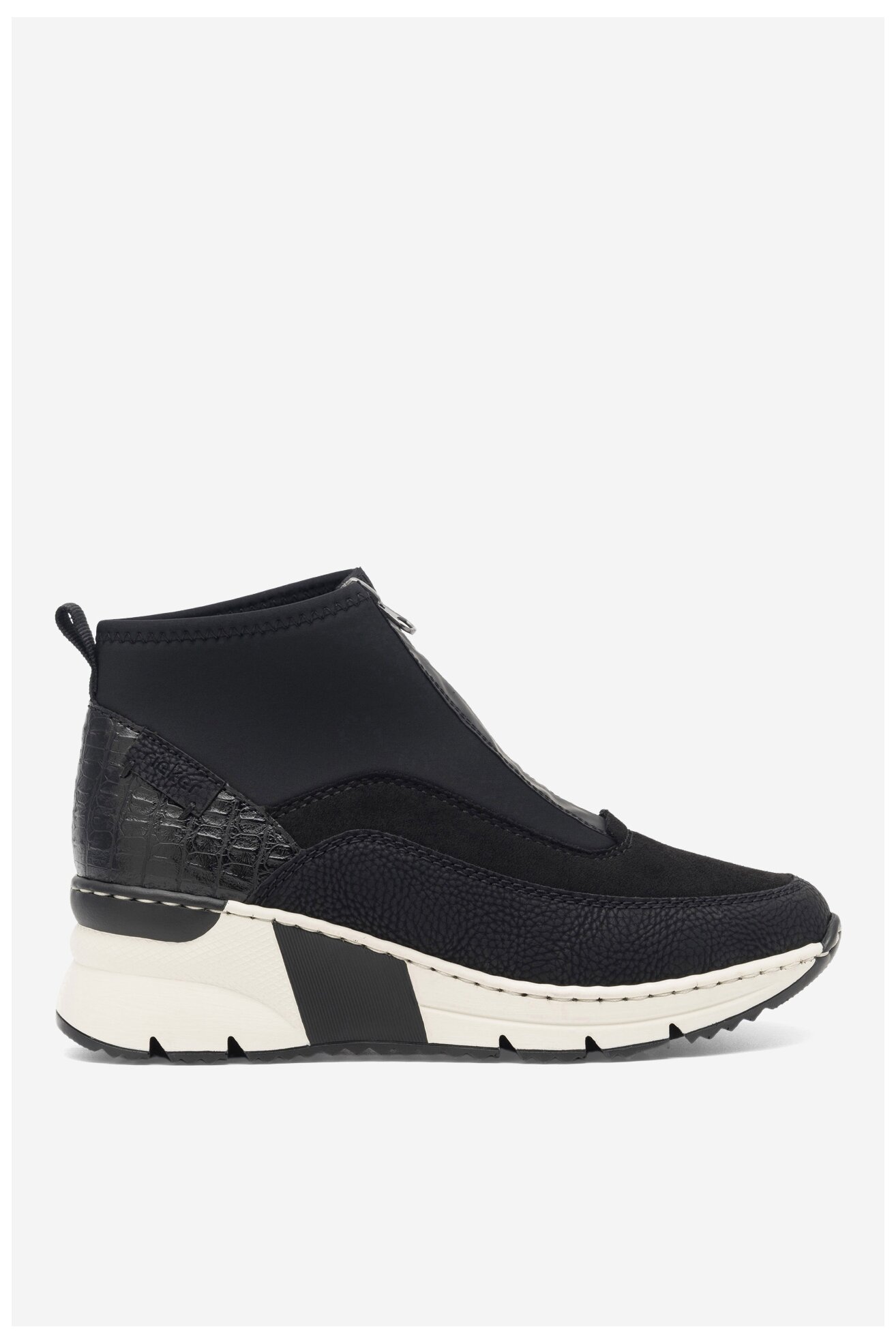 Botki Rieker N6352-00 Czarny