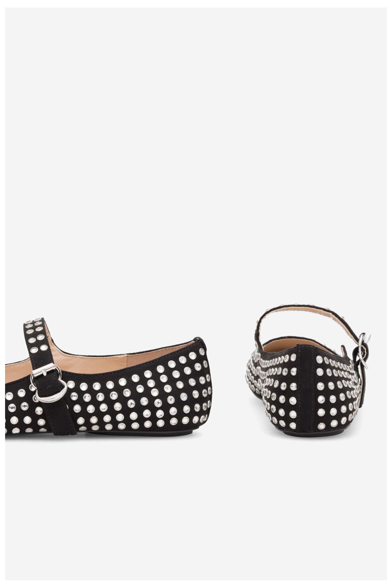 Baleriny Jenny Fairy SHINY WYL04166-1 Czarny