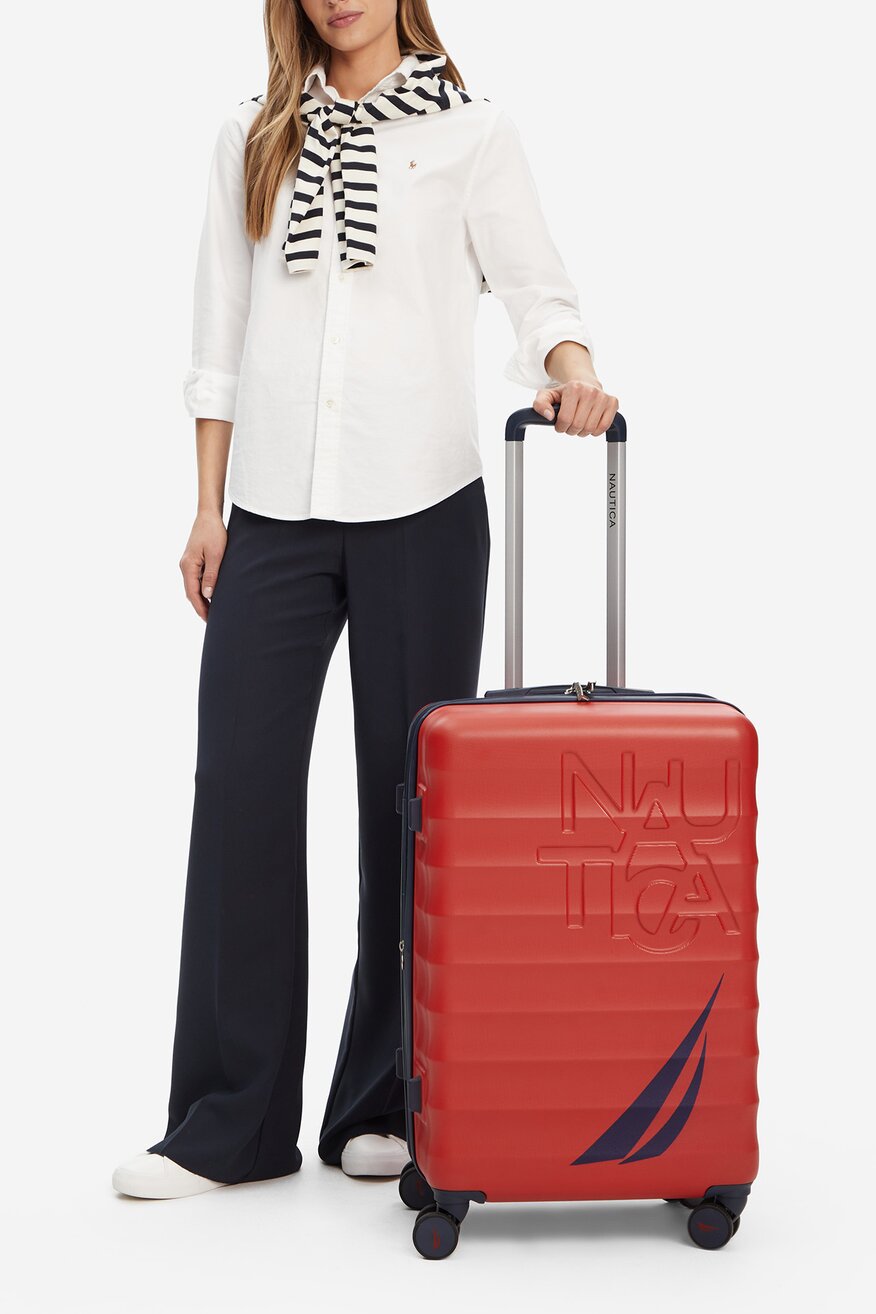 
                        Walizka NAUTICA NTC-KS-004-07-M Czerwony - 5906751162668