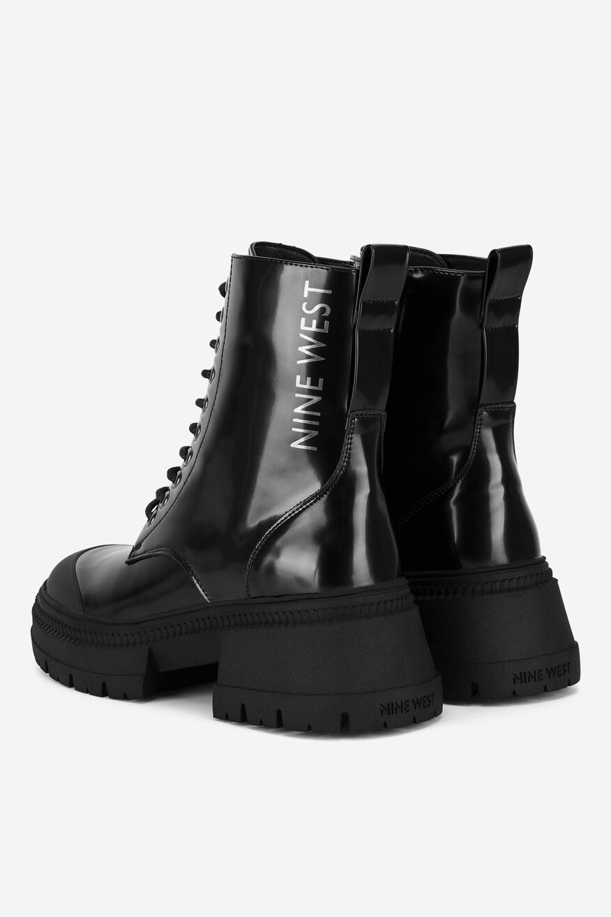 NINE WEST - Trzewiki na grubej podeszwie - 5905588943648