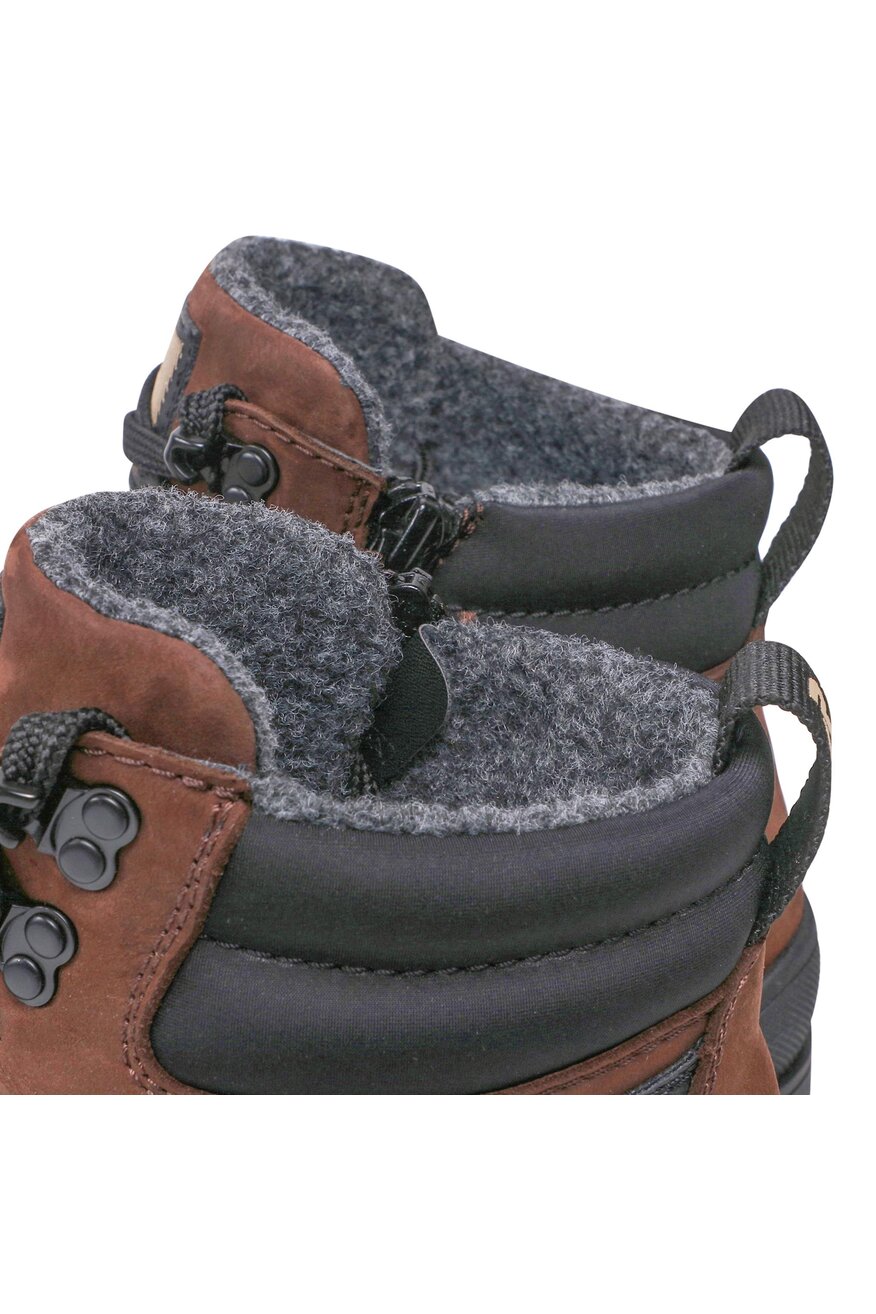 
                Rieker Revolution Lifestyle - Skórzane trzewiki brązowe - 5904862167503