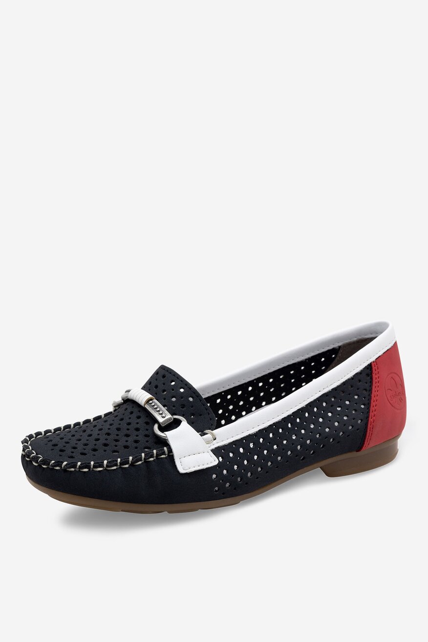 Polobotka Rieker TMAVĚ MODRÁ - 2230056245928