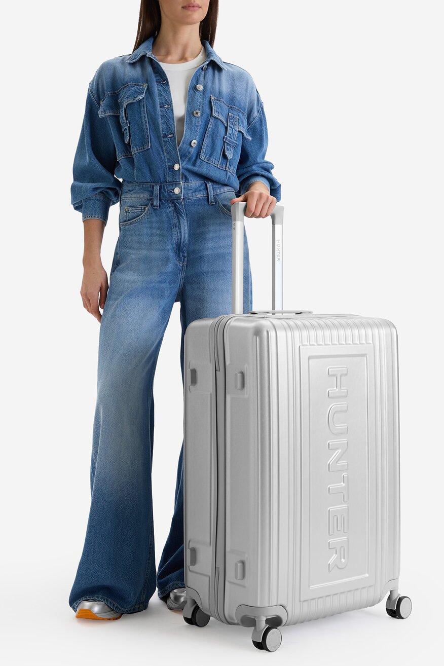 
                Kofer HUNTER SREBRNA - 5906751628966