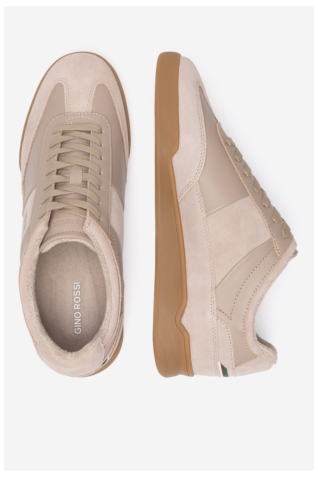 Pantofi casual Gino Rossi CARLO-01 124AM BEJ