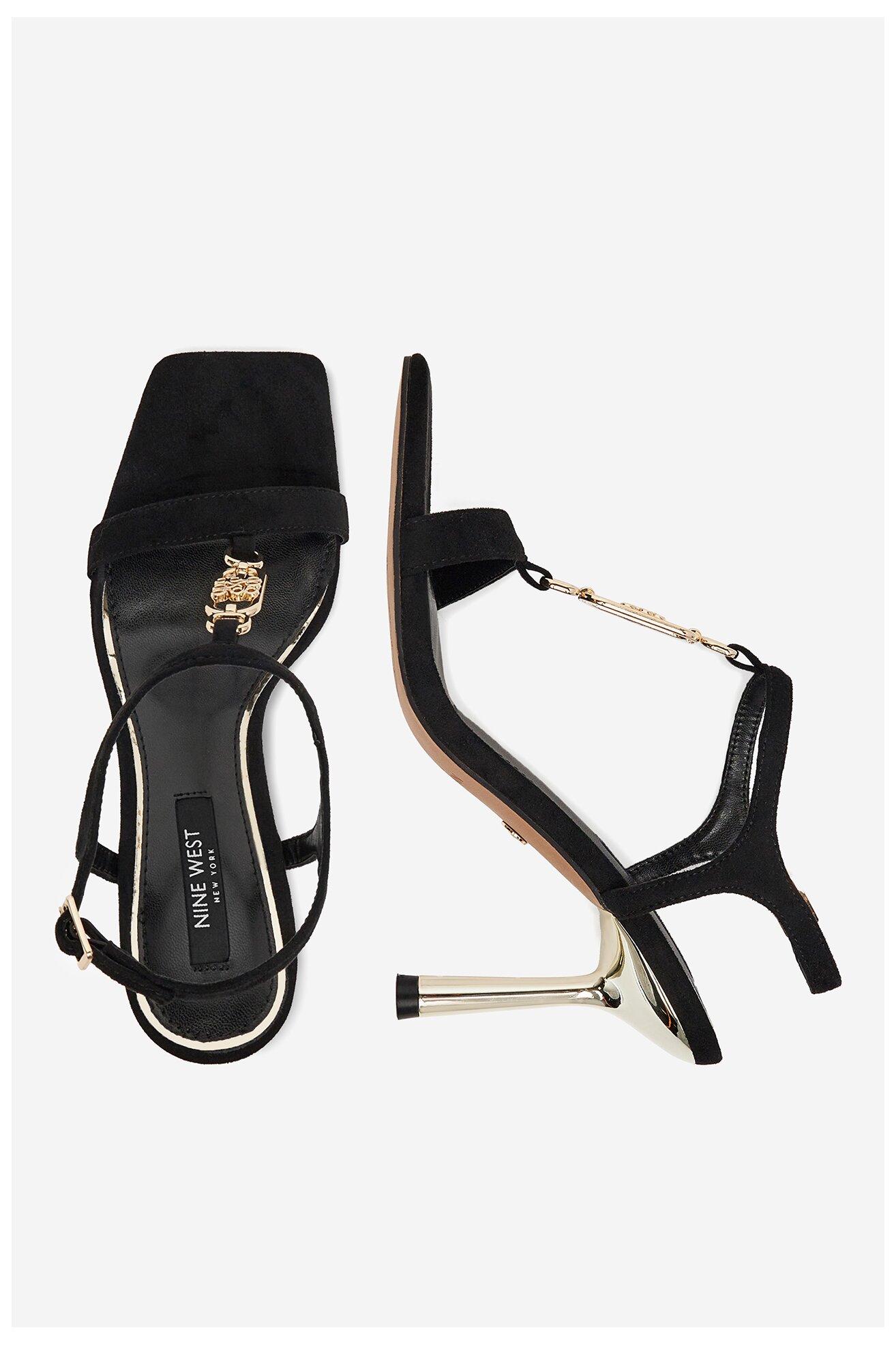 Sandale NINE WEST S3SH1996-01 CRNA