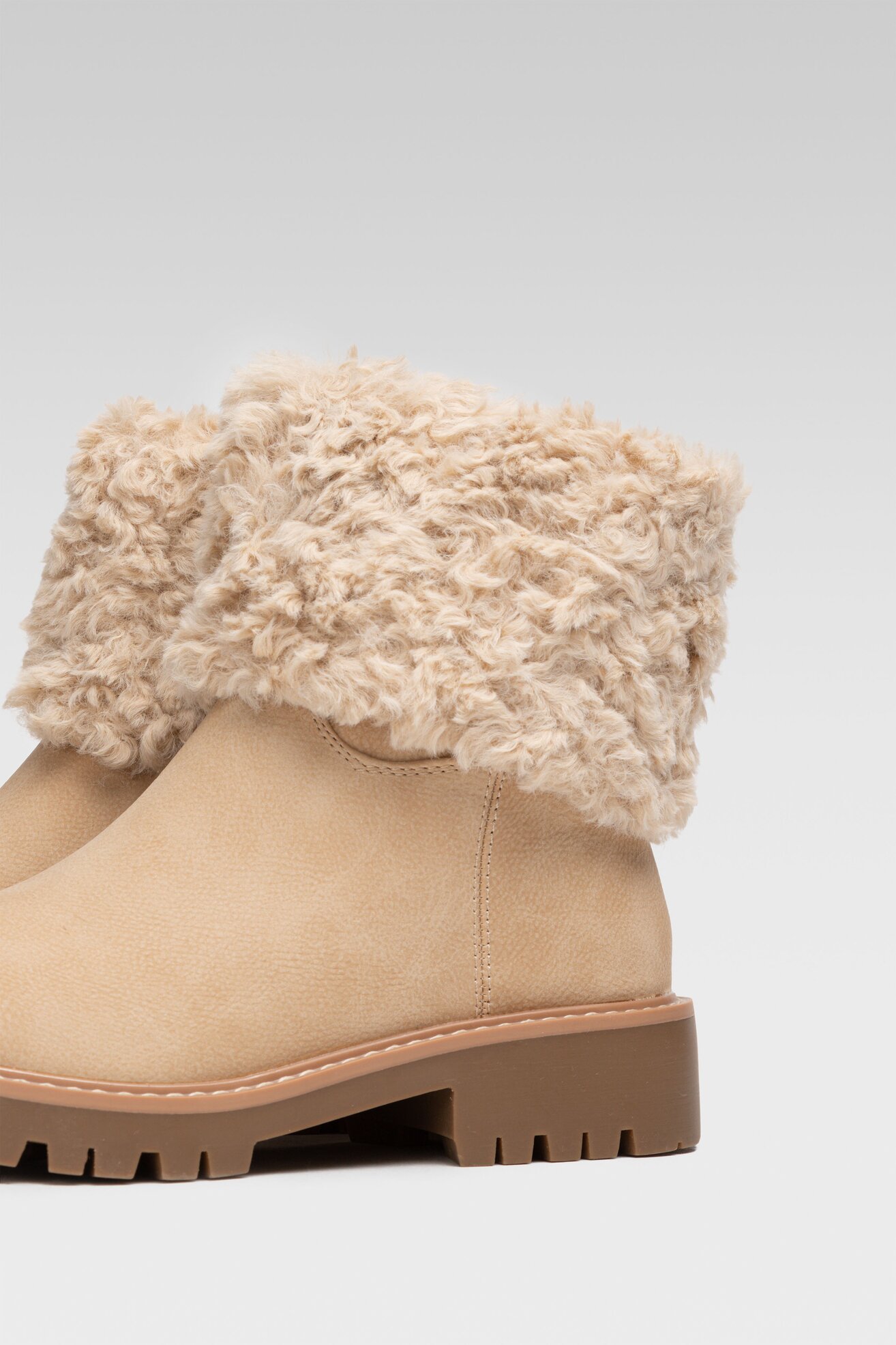 Botki Jenny Fairy WS5628-08 Beżowy