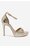 Sandały NINE WEST WFA2733-2 Złoty