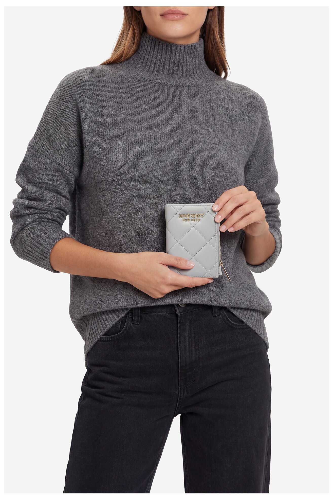 Portfel damski NINE WEST CEO-NW-W1-006-SS26 Szary