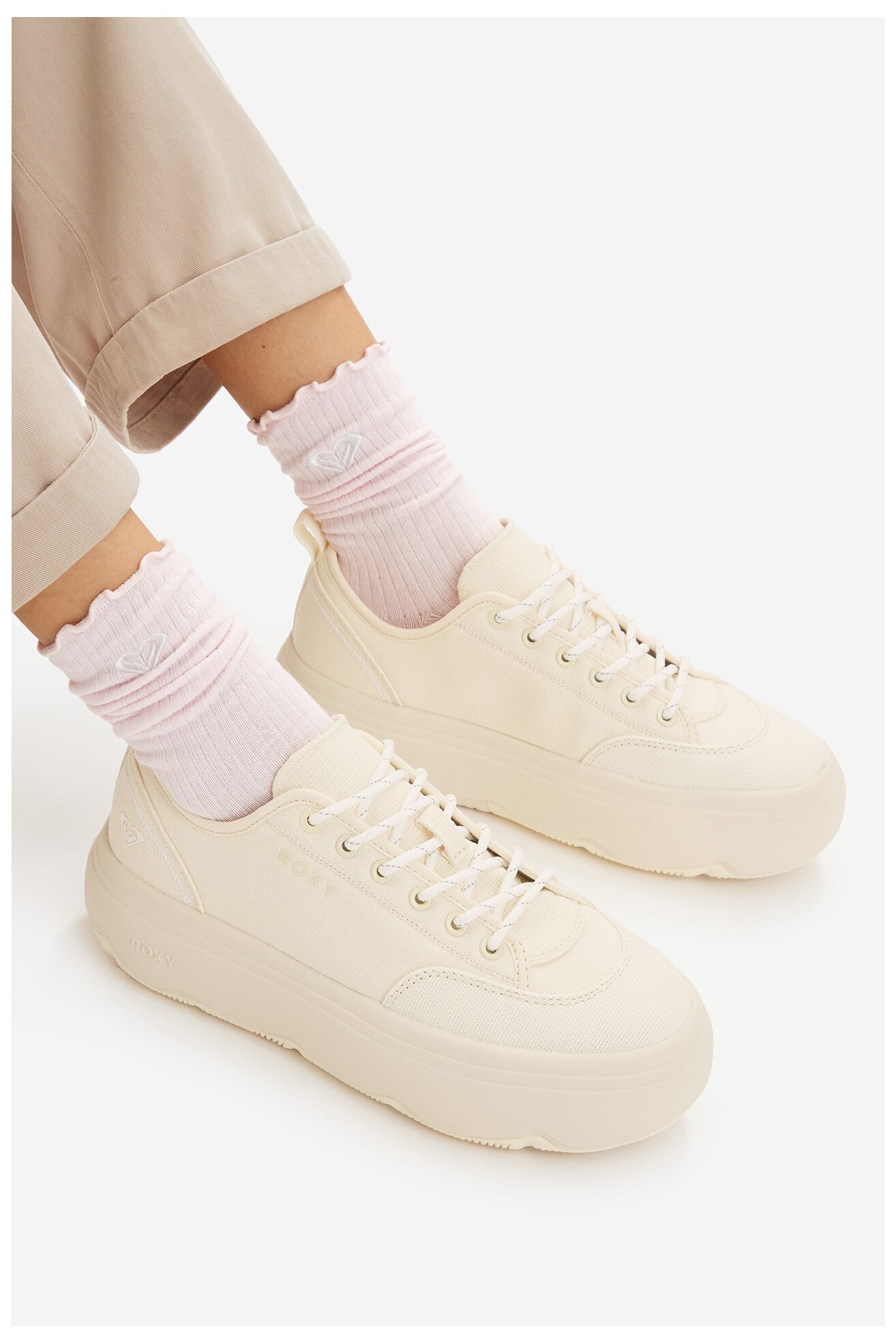 Кросівки ROXY CEOB-V12-1222 СВІТЛО-ЖОВТИЙ