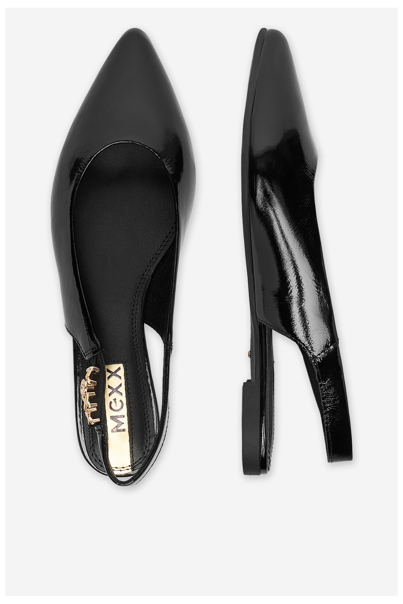 Baleriny Mexx EO-MX/014C-RST Czarny