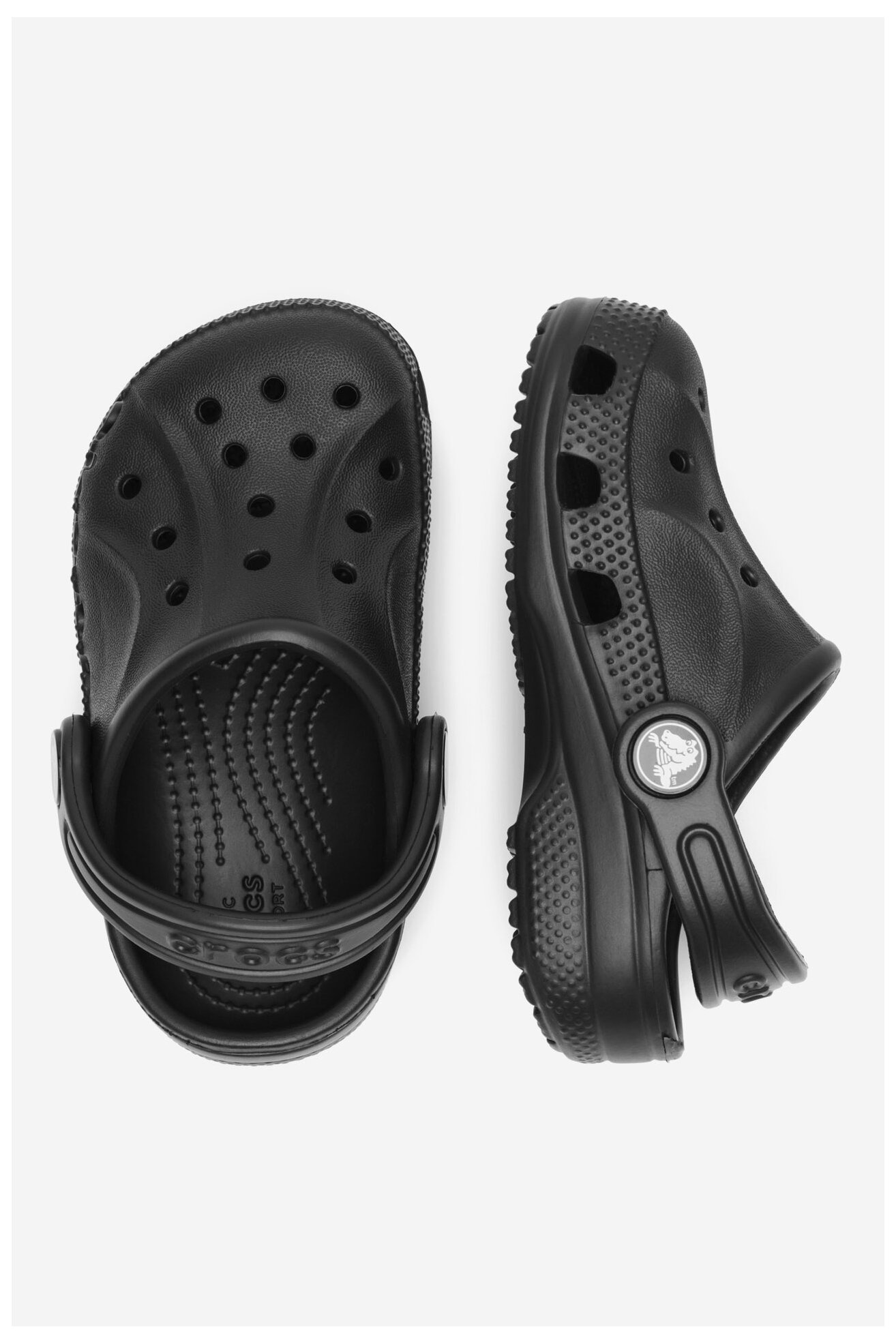 Папуче за базен Crocs BAYA CLOG T 207012-001 CRNA