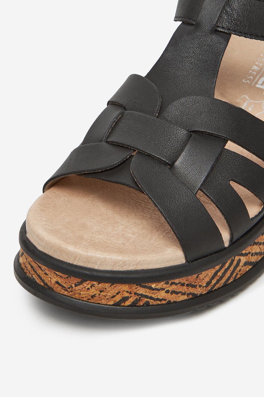 Sandale Rieker NEGRU - 2230078415248