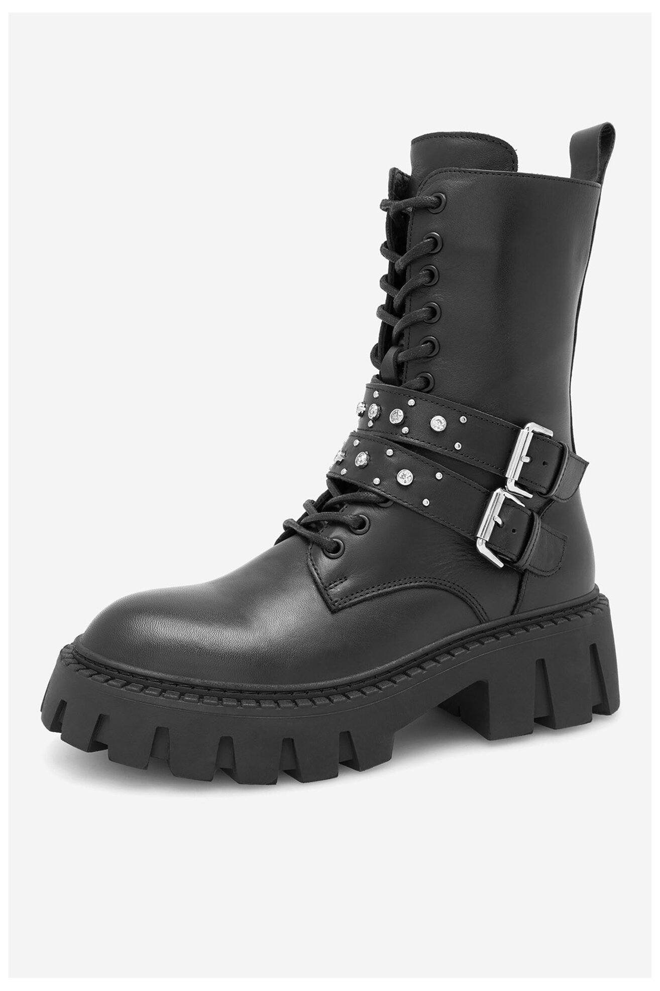 Bocanci EVA MINGE GANDRA-8326 NEGRU