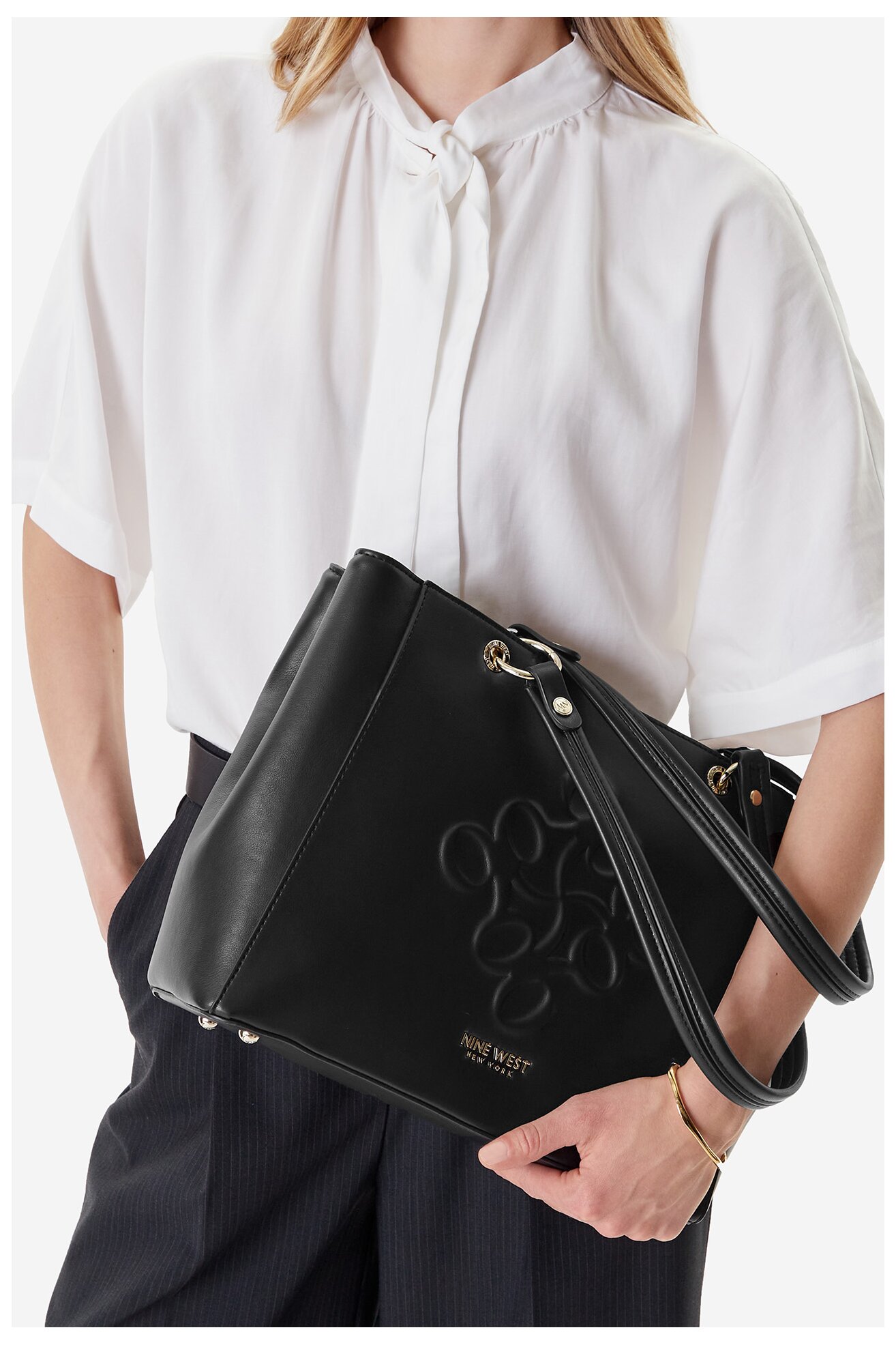 Torba NINE WEST CEO-GIANNA-H242051 CRNA