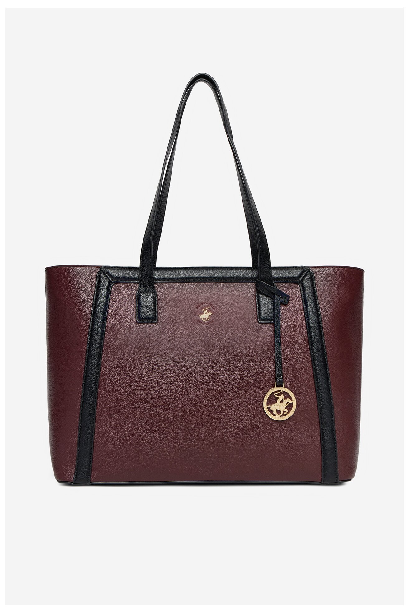 Kézitáska Beverly Hills Polo Club C-BHPC-L-007-08 BORDÓ