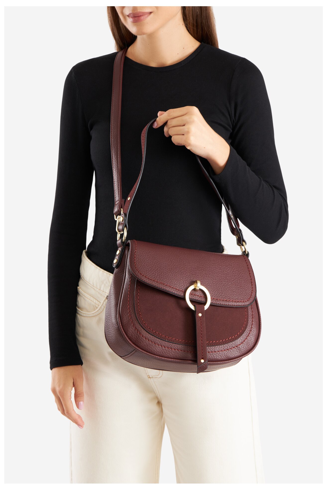 Torebka Lasocki LSK-K-063-06 Bordowy