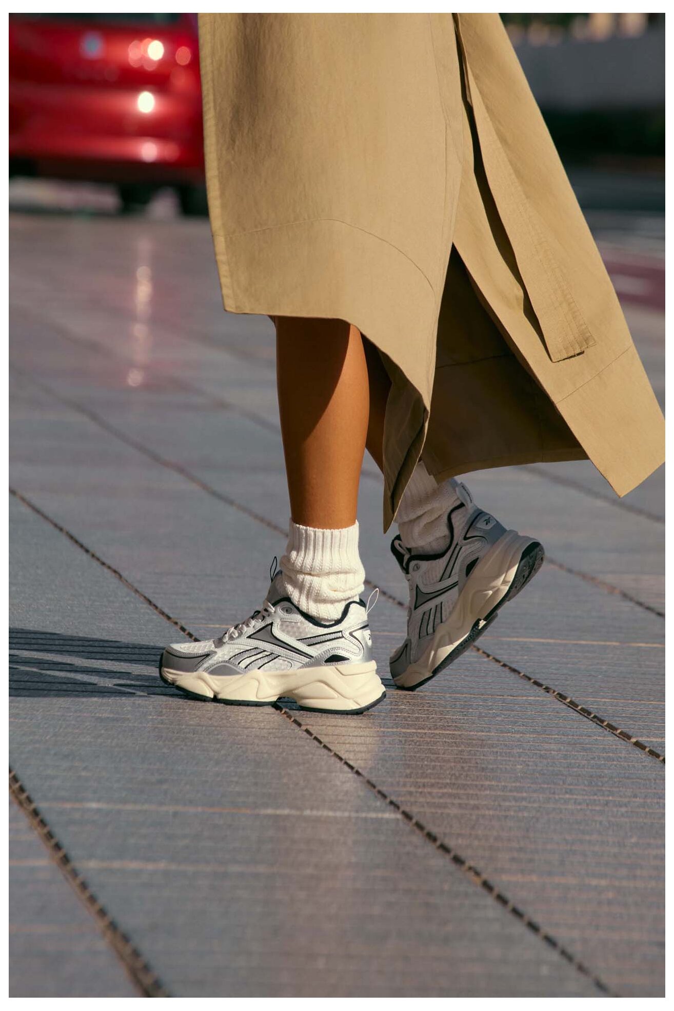 Încălțăminte sport Reebok CHARGE AR30246WWSC ALB