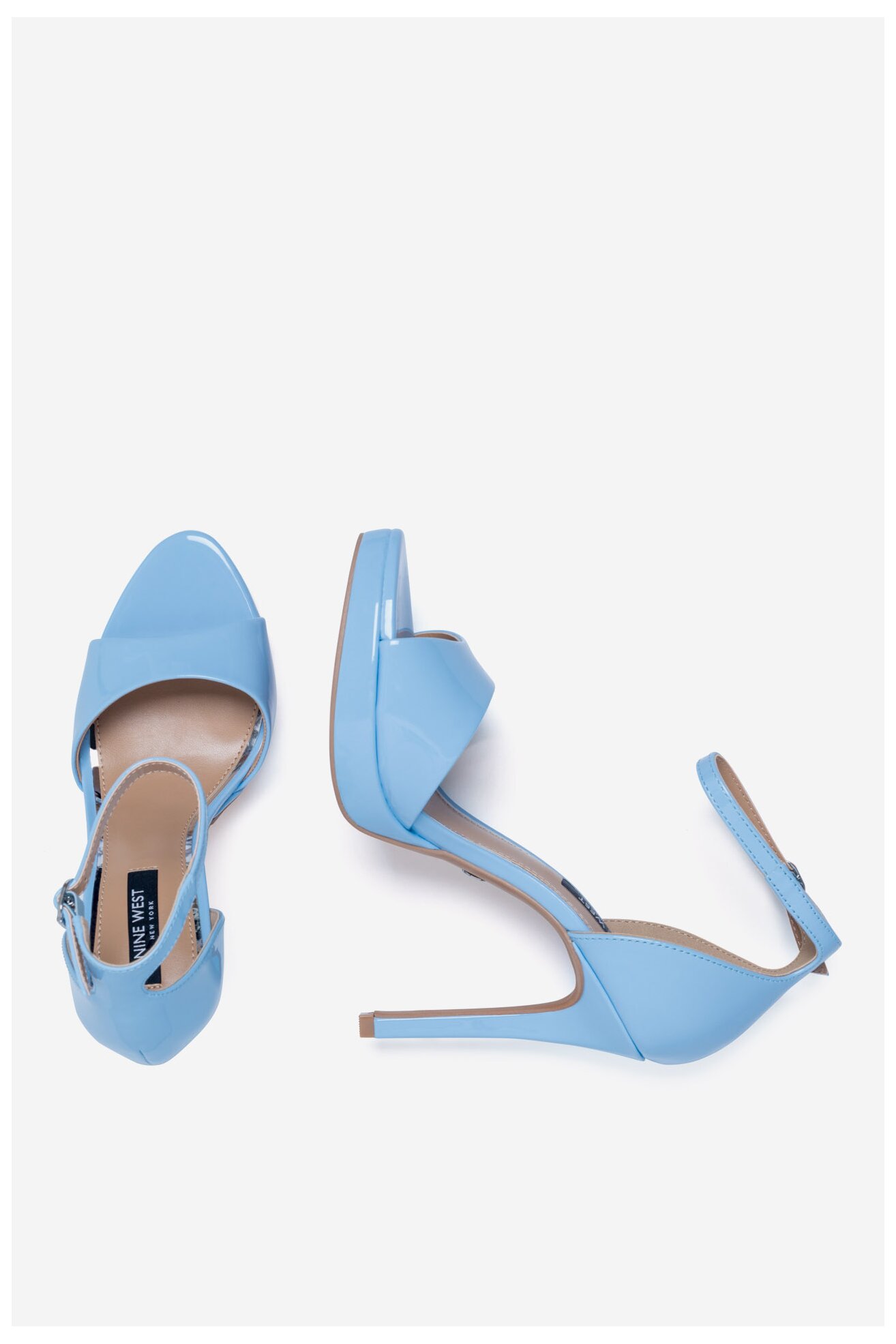 Sandały NINE WEST WFA2733-2 Niebieski jasny