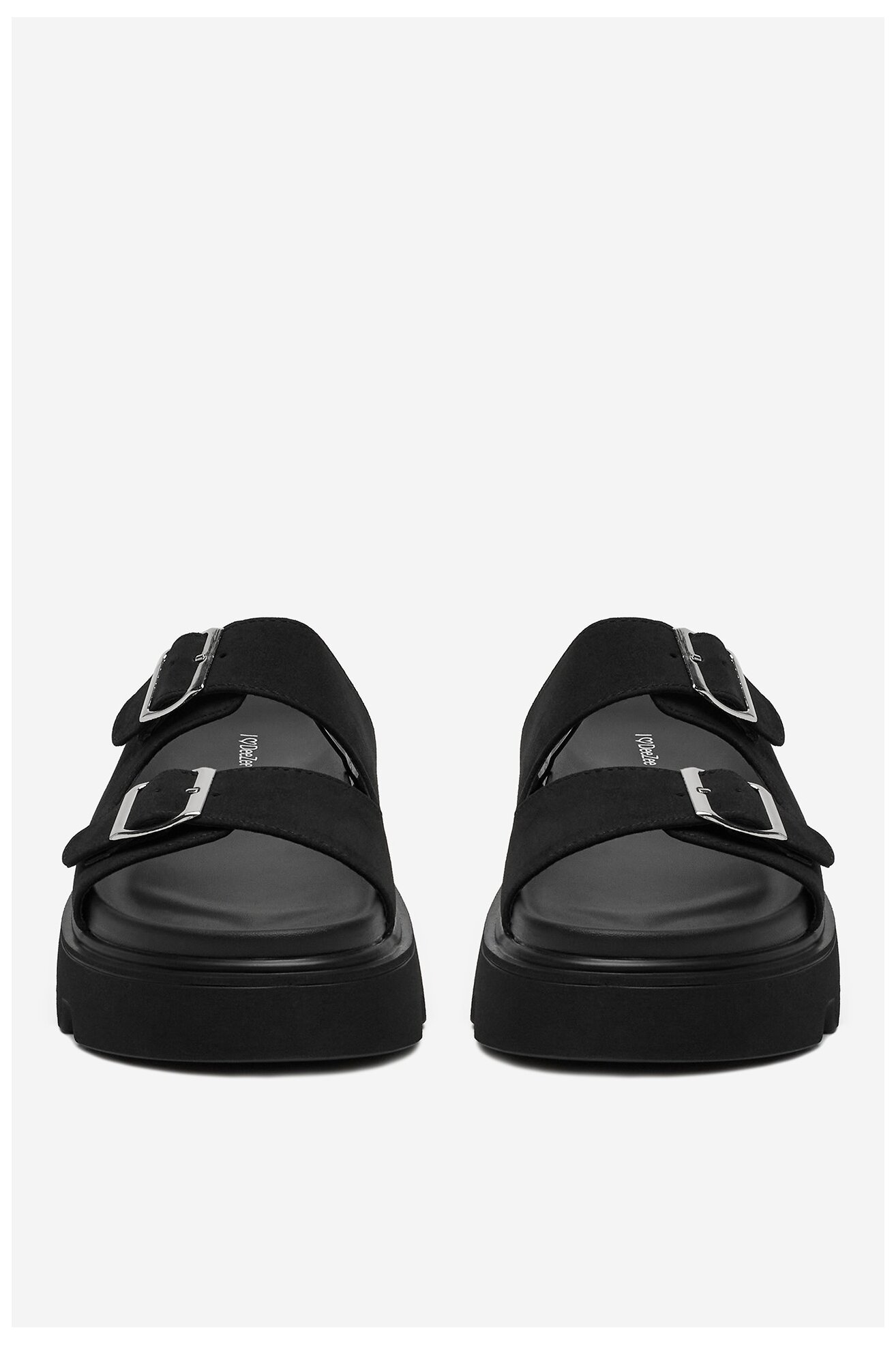 Klapki DeeZee HY86009-19 Czarny