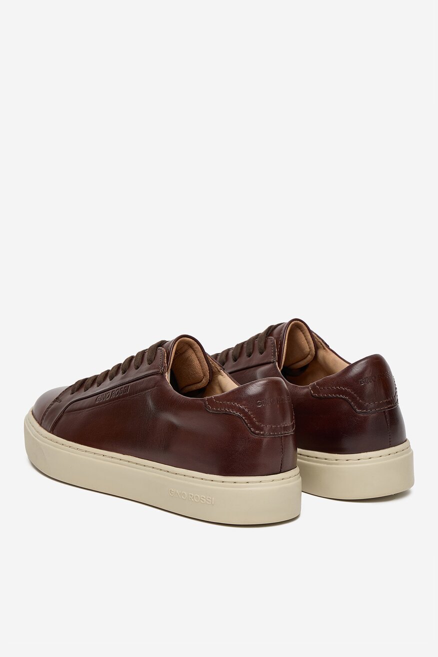 Gino Rossi - Sneakersy skórzane - 5906751398418