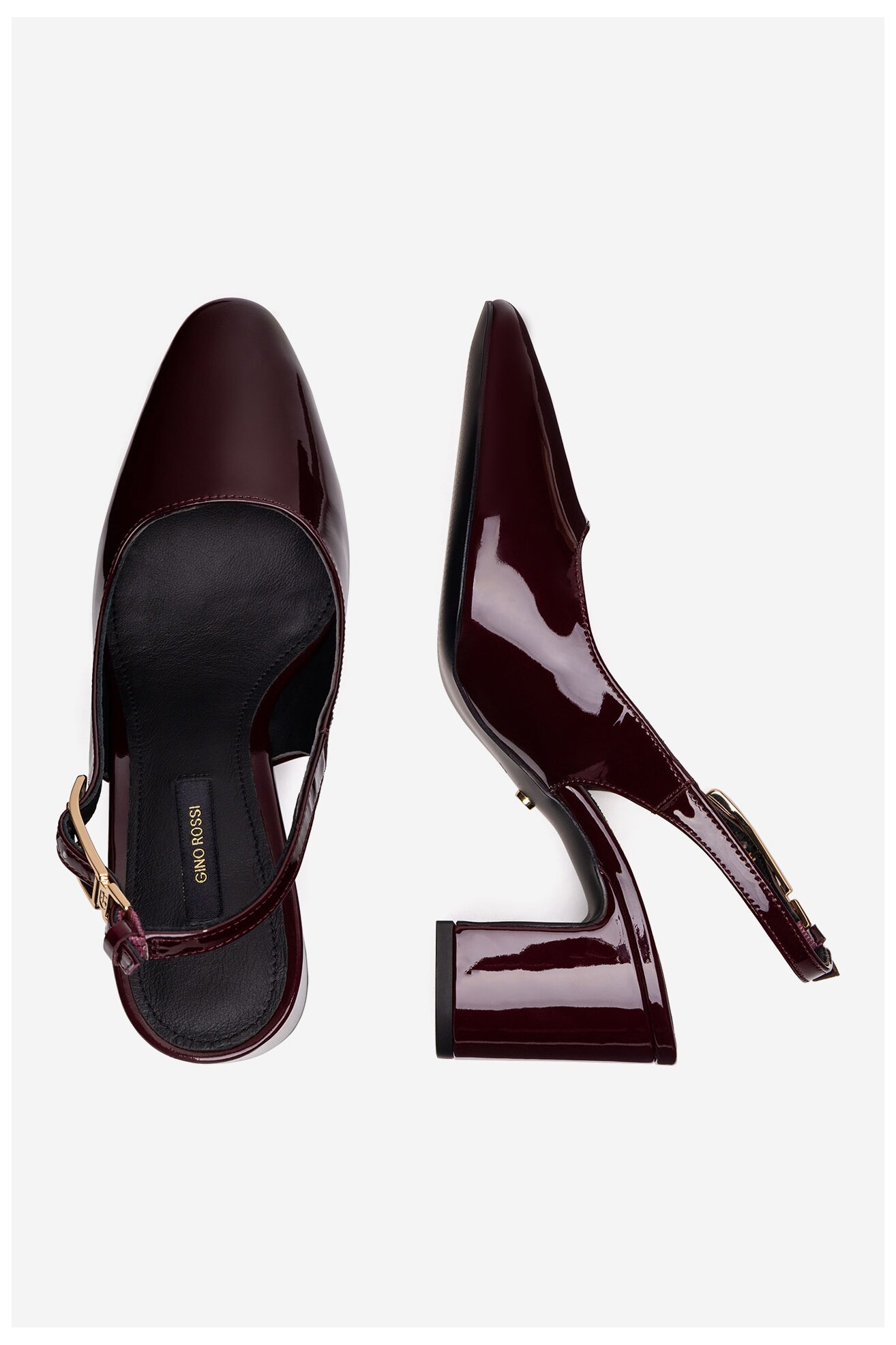 Елегантни обувки Gino Rossi JORDANA-115997 БОРДО