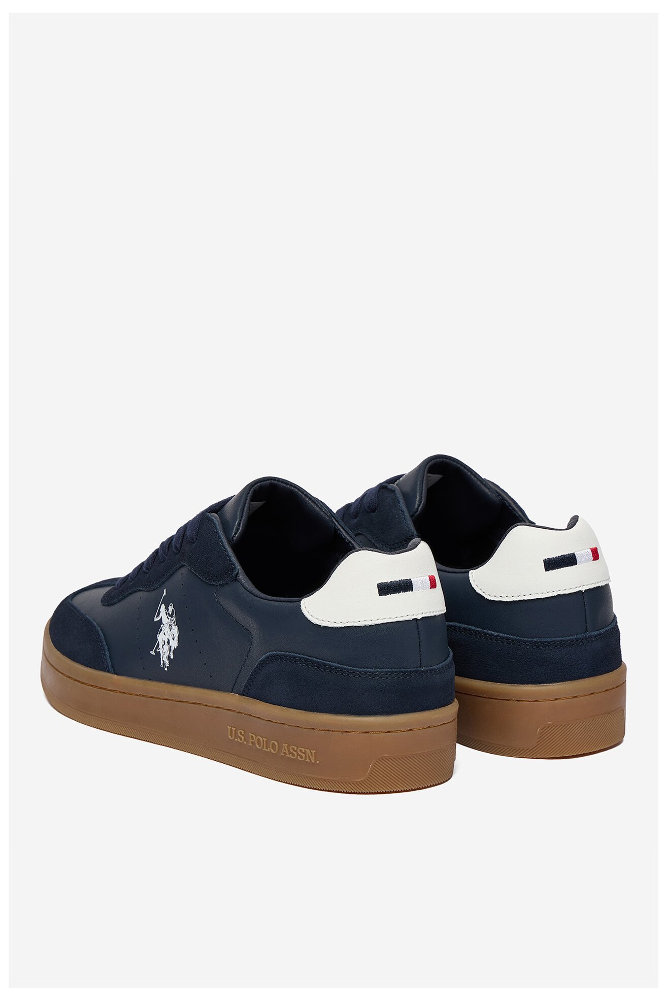Sneakers U.S. POLO ASSN. EO-ROWAN001M/6LS1 Granatowy