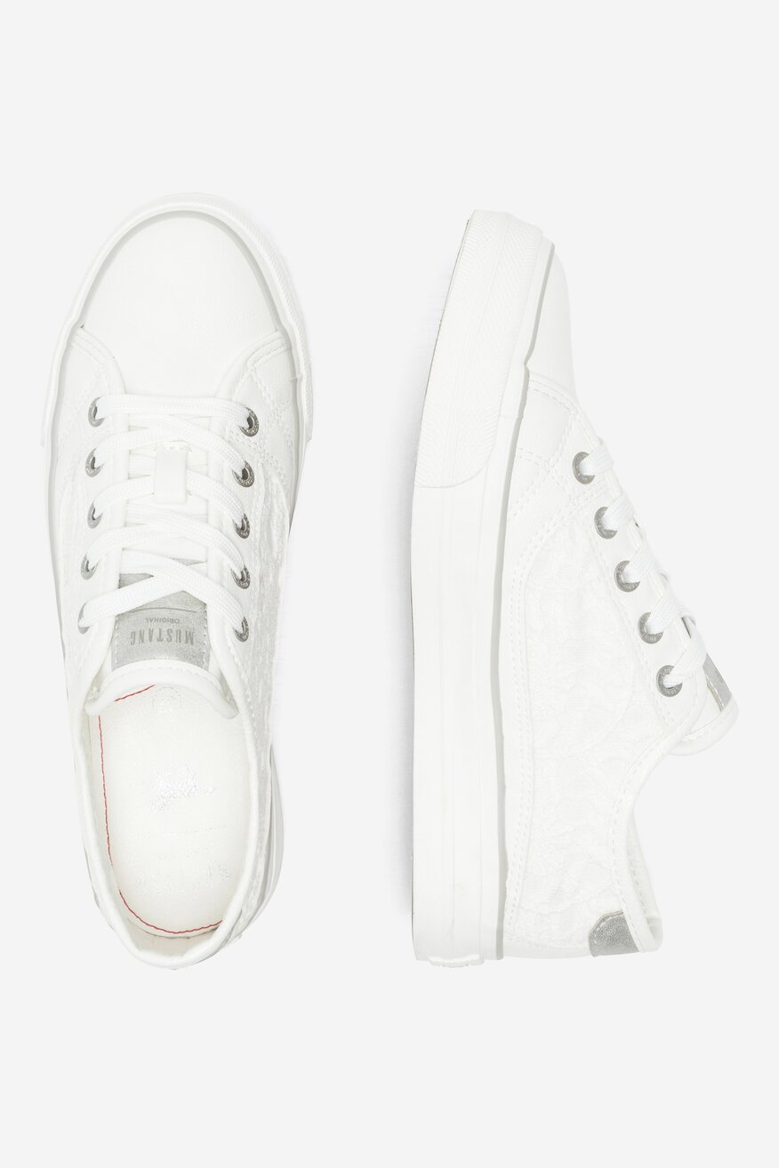 
                Mustang - Trampki białe - 5904862664972