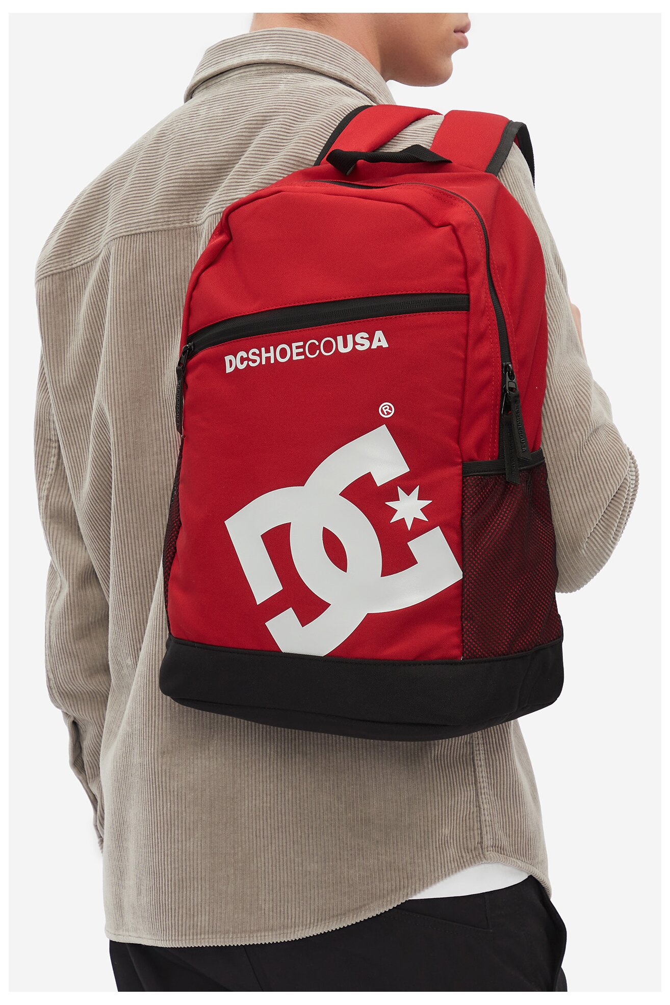 Рюкзак DC Shoes DCI-P-001-07 ЧЕРВОНИЙ