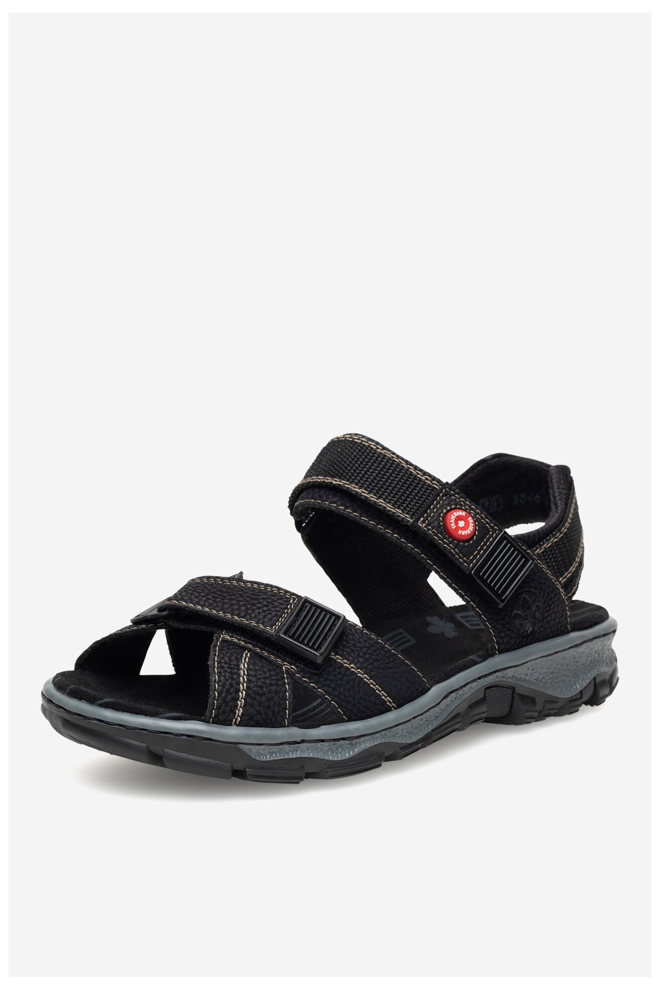 Sandały Rieker 68851-02 Czarny