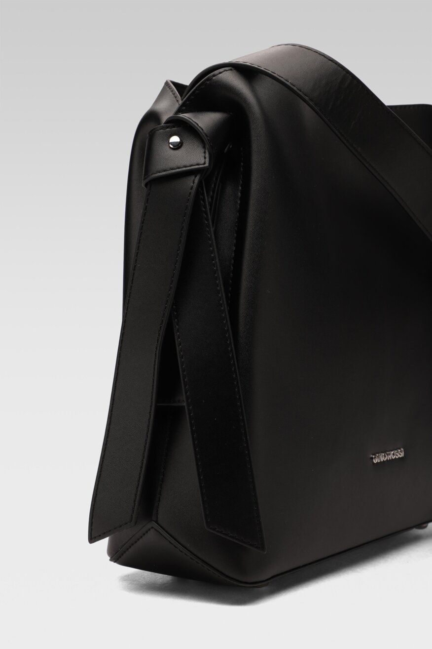 
                Gino Rossi - Torebka skórzana czarna - 5903698627113