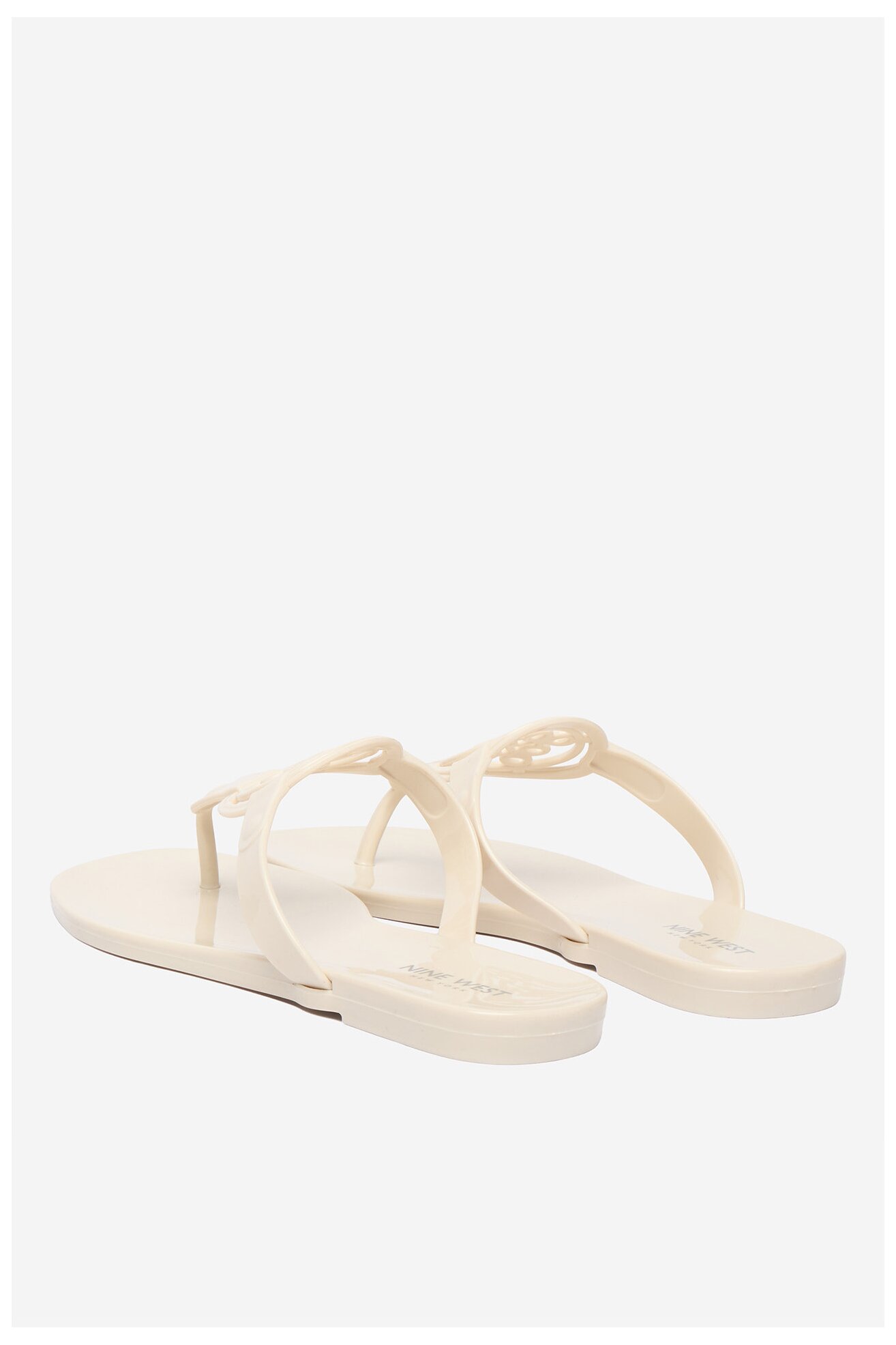 Klapki NINE WEST CEO-CT0906-1 Kremowy