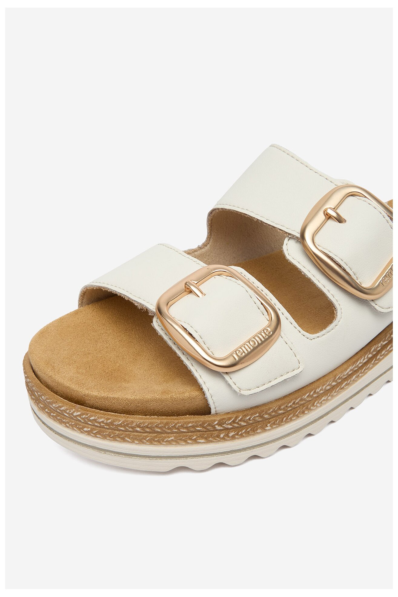 Klapki Remonte CEO-D0Q66-80 Biały