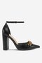 Pantofi cu toc DeeZee HT93996-A5 NEGRU