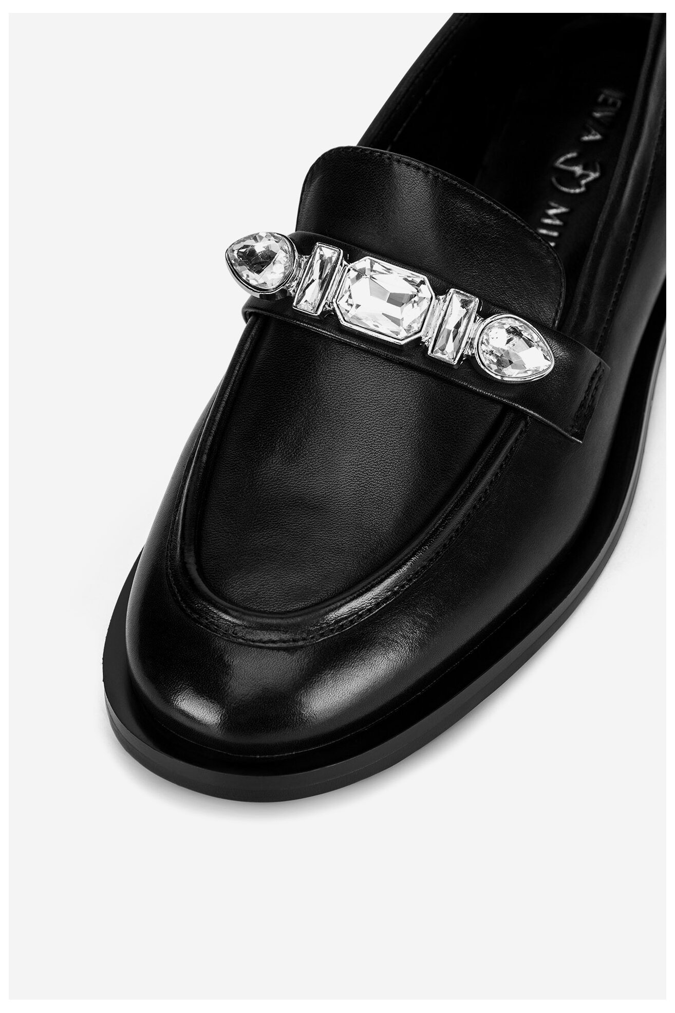 Мокасини EVA MINGE WGA3289-1Z ЧОРНИЙ