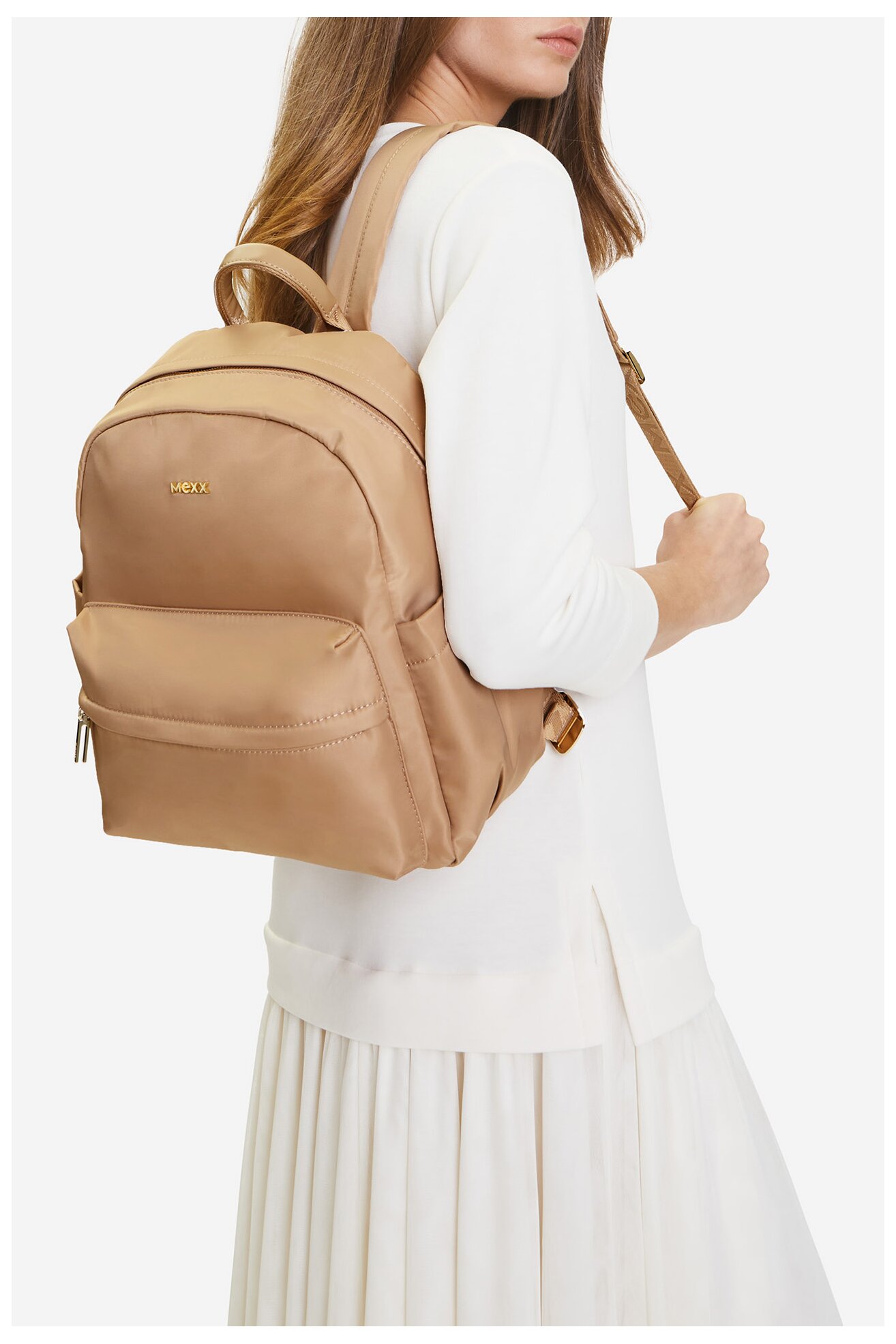 Plecak Mexx C-MEXX-L-006-08 Beżowy