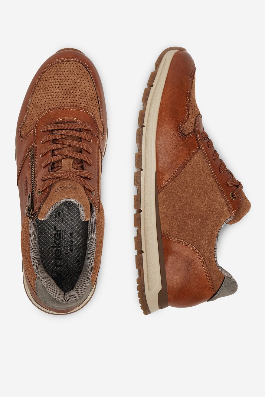 Polobotka Rieker HNĚDÁ - 2230074042837