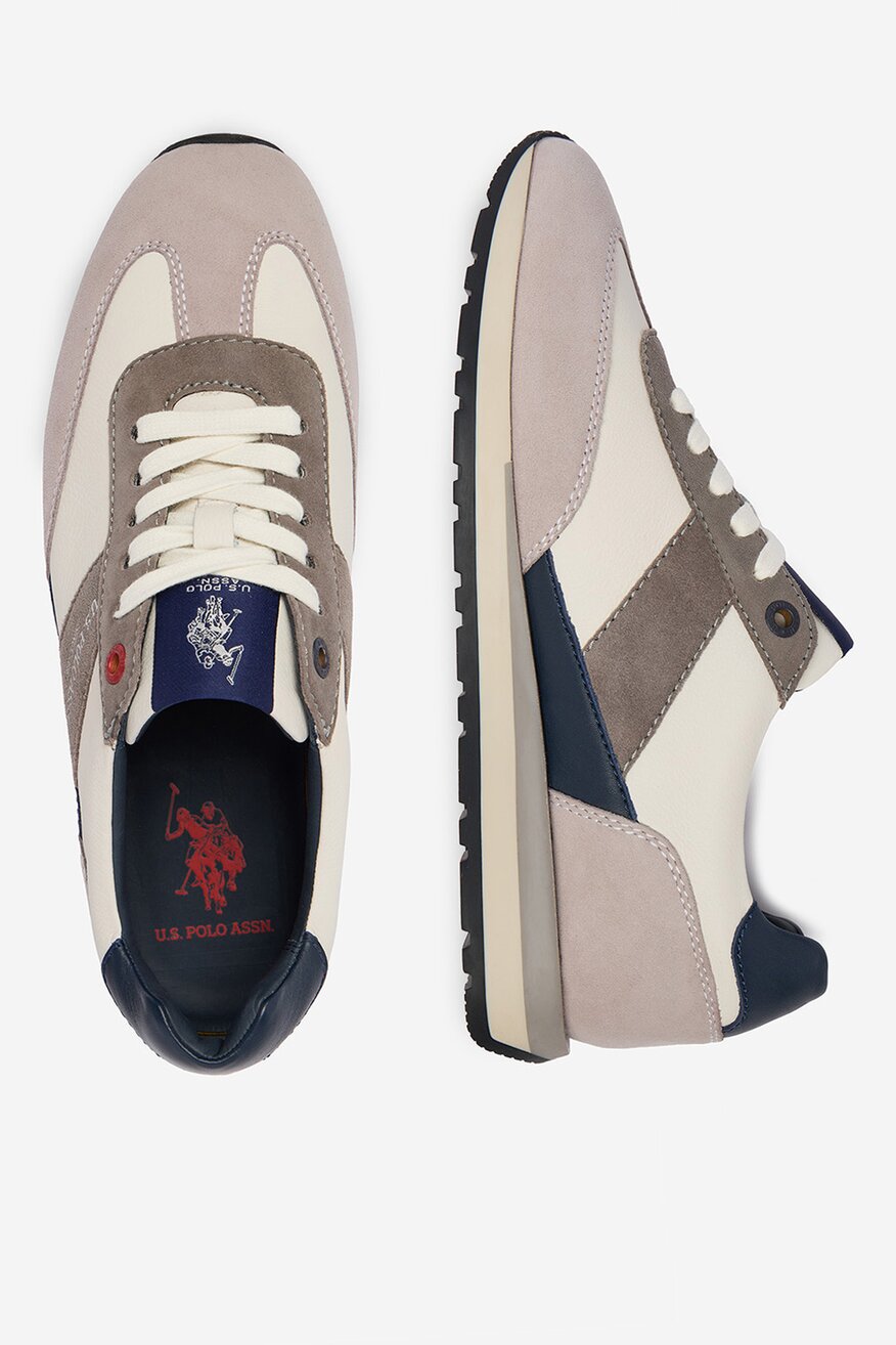 
                U.S. POLO ASSN. - Sneakersy skórzane - 5907964007111